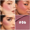 Apooliy Matte Cream Blush Stick for Cheeks,Blendable Color,Long Lasting Blusher,Highly