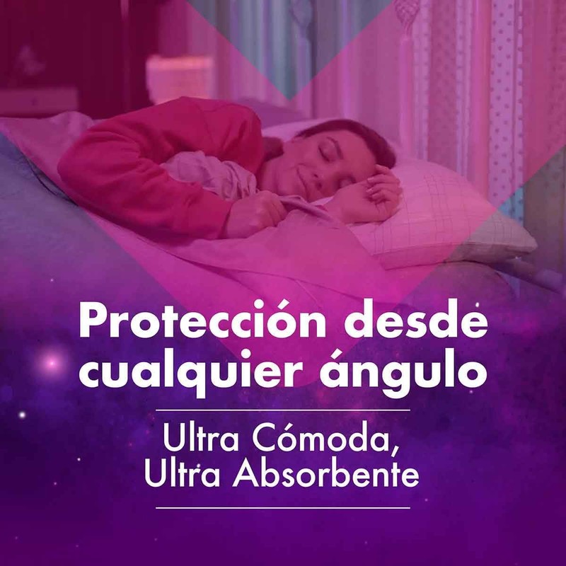 Saba +protección-V, Toalla femenina para todo tipo de fluidos, 24