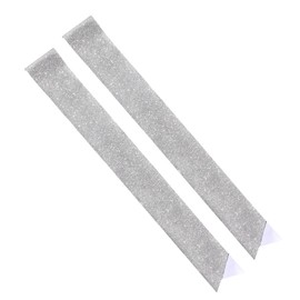 CoolerthingsDG, 2 Pcs glitter PU leather sashes, Blank Sashes Plain Sashes Party Accessory for Graduation Wedding Party, Silver Party Plain Pageant Sashes glitter PU leather sashes, (2pcs SILVER)