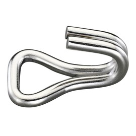 Esco EA638FY-25 Hook Double J Type (Stainless Steel), Silver