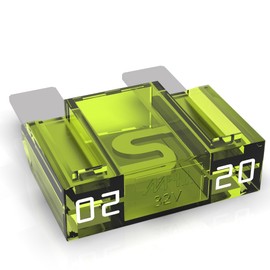 Auprotec Maxi Blade Fuse 20 A - 80 A, 20A Ampere Yellow