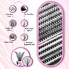 Individual False Eyelashes Kit, 640pcs/box Natural Look Eyelash Extensions, Self