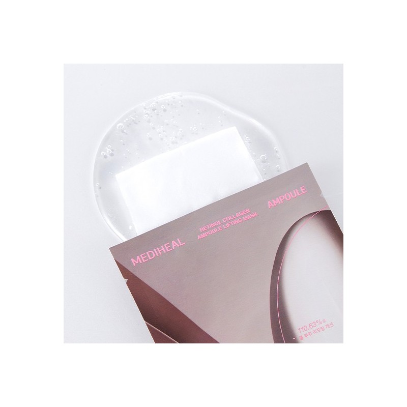 Mediheal Retinol Collagen Cream Mask 10 Sheets + Retinol Collagen
