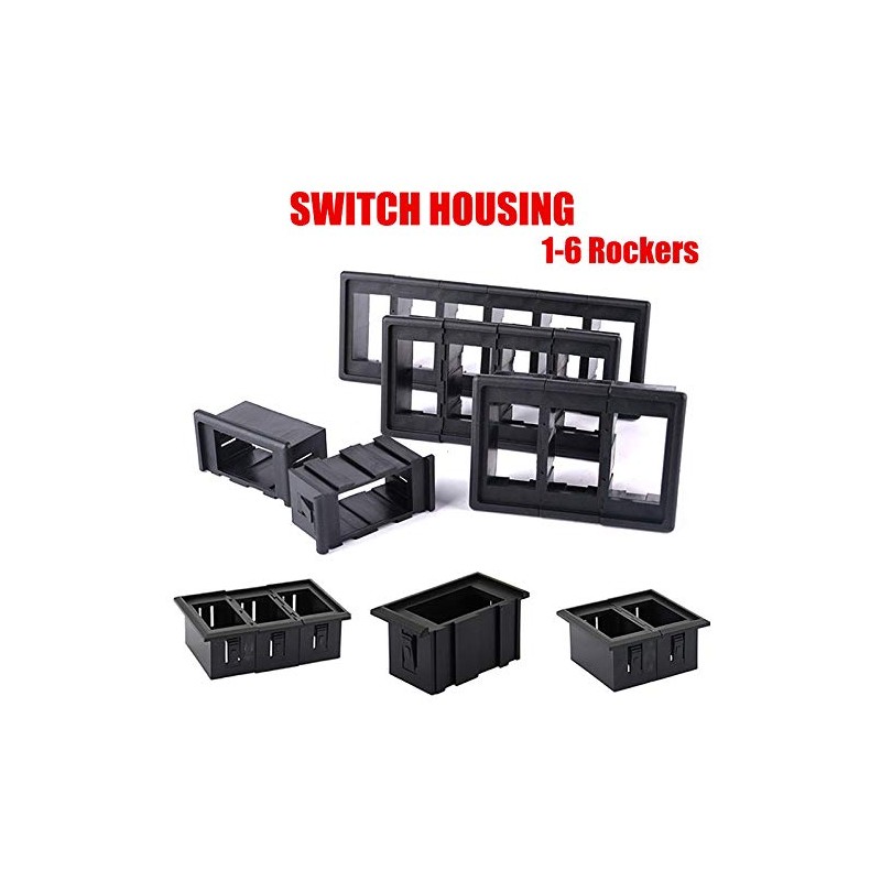 Rocker Switch Panel Switch Holder Housing Kit