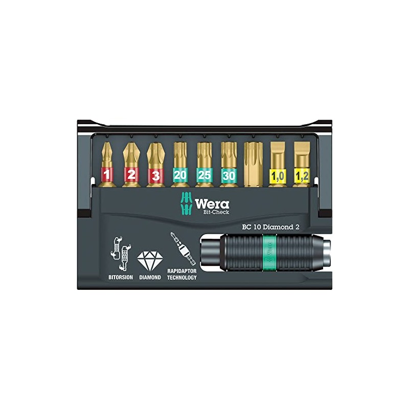 Wera 057119 Diamond Bit Check Japanese Specification
