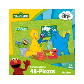 FLINK Rompecabezas Plaza Sesamo La Escuela 48 Piezas