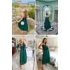 Dokuritu Cocktail Dress Green Dresses for Women Beach Crochet Lace