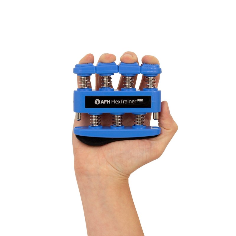 AFH FlexTrainer Pro Hand Trainer Finger Trainer Red = Medium