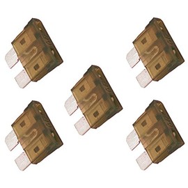 5 pcs Auto Fuse, 5A, Automotive, Blade, ATO