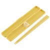 Skater ABC3AG-A Silver Ion Ag+ Antibacterial Moomin Chopsticks and Case