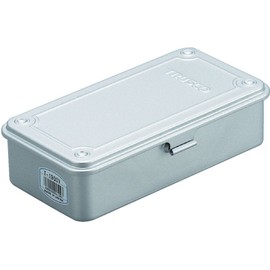 TRUSCO T-190SV Trunk Tool Box, 80.9 x 4.0 x 2.0 inches (203 x 109 x 56 cm), Silver