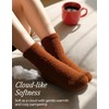 TEHOOK Fuzzy Socks for Women, Warm Soft Fluffy Cozy Winter