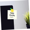 Garneck Office Decor 10pcs Refrigerator Magnets Pineapple Refrigerator Magnets Fruit