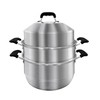 MANO Steamer Pot for Cooking 14.2 inch Steam Pots with