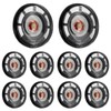 ACEIRMC 10pcs 0.25W 8 Ohm DIY Magnetic Speaker 29mm Diameter