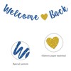 Welcome Back Banner, Home Theme Party, Back to School, Happy