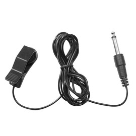 Laroal Clip-on-Tonabnehmer, tragbarer 6,35-mm-Mikrofon-Gesangs-Tonabnehmer für Tuner, Musikinstrumente, Tonabnehmer-Zubehör