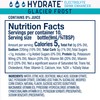 Hydrate Electrolyte Liquid Drink Enhancer Drops, Low Sugar, Low Calorie,