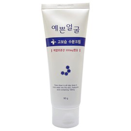 PrettyFace 웰빙헬스 예쁜얼굴 고보습 수분크림 90ml 2개 / 써클 Wellbeing Health Pretty Face High Moisture Cream 90ml 2 Pack / Circle