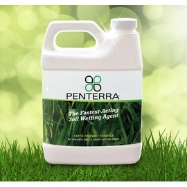 Penterra Soil Penetrant and Wetting Agent – Promotes Water Movement and Root Absorption to Deter Erosion and Improve Nutrient Uptake for Hardier Landscaping and Water Conservation