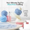 Yarn Winder,Yarn Ball Winder,Easy-to-Install,Low-Noise Yarn Spinner for Crocheting,The Helper for