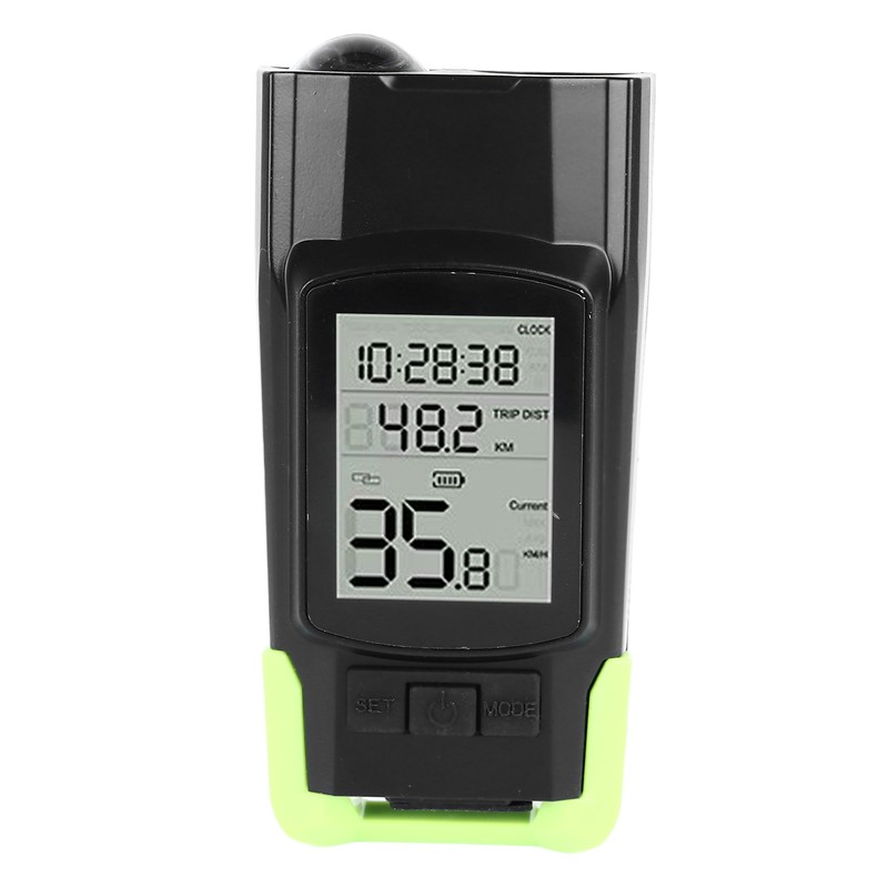 Wireless Bike Computer LCD Backlit Display Waterproof Bike Speedometer Odometer