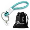 Glitzkind Keyring with Engraving for Mum, Grandma, Dad, Girlfriend, Heart
