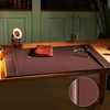Saysurey Leather Desk Pad Protector 30" x 18" Leather Desk