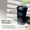 BIOFUTURE Biodegradable Coffee Cups – 50 x 6oz – 16oz