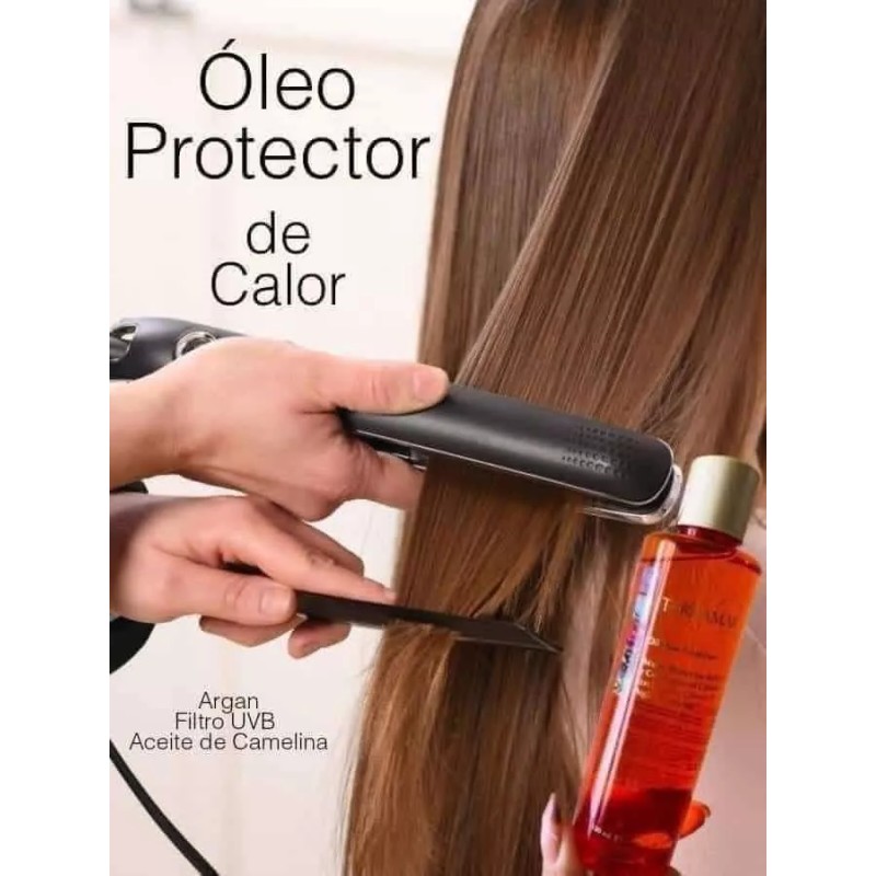 Terramar Aceite Rojo De Sol Y Color Para El Cabello