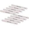 PRE GEL Emery Board, Black, 100/180G, Pack of 10