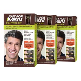 Shampoo Cubre Canas Hombre Natural Cabello Barba Y Bigote