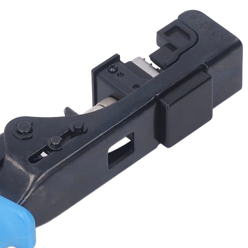 Modular Data Cable Crimper Alloy Steel Flat Mouth Termination Tool