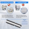 2PCS Lap Joint Band Clamps,Exhaust Muffler Clamp, Exhaust Pipe Clamps