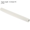 sourcing map 2pcs 0.3 Meter/1ft Pipe Insulation Tube 18mm ID