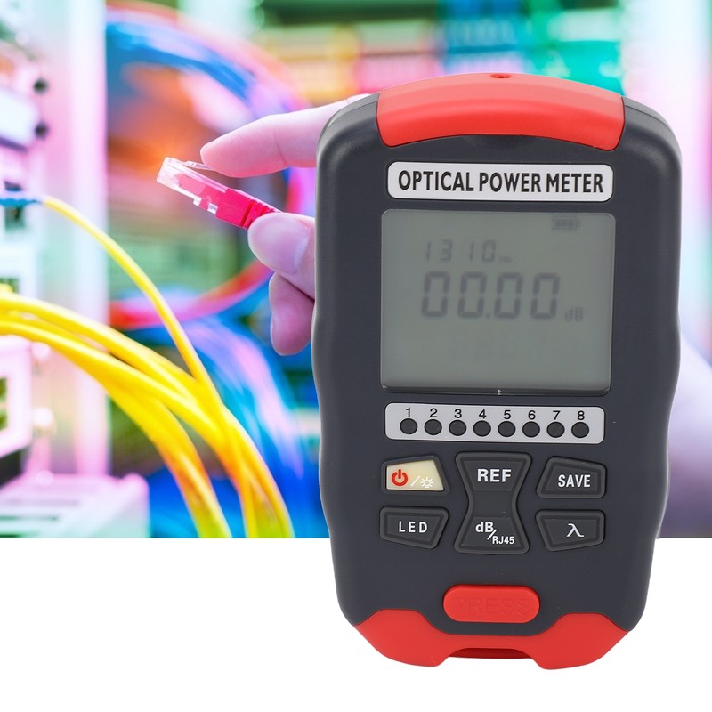 3 in 1 Optical Fiber Power Meter Sensitive Quick Response