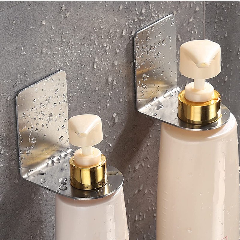 BiJun Wall Mounted Soap Bottle Dispenser Holder, Hand Pump, Bottle
