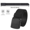 Men's Work Belt, Tactical Belt, Adjustable Nylon Outdoor Fabric Belt,