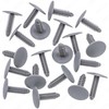 Rexka 20pcs Quarter Headlining Trim Panel Retainer Clips 15006827 Gray