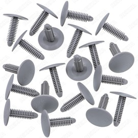 Rexka 20pcs Quarter Headlining Trim Panel Retainer Clips 15006827 Gray Nylon for GM Chevy Trucks Pickup Yukon H2 Escalade Tahoe Suburban 1500 2500