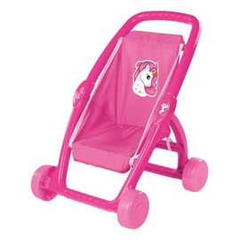 Baby Doll Stroller Pink Unicorn Theme