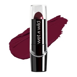 Labial Rojo Matte Wet n Wild Tono Blind Date, Larga Duración Alta pigmentación, Lipstick rojo vino Labial Mate, No Reseca, Acabado Arteciopelado, Ultra Confort en Labios, Cobertura Construible