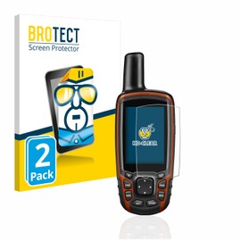 brotect Screen Protector compatible with Garmin GPSMAP 64s (2 Pack) - HD-Clear Protection Film