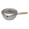 Taniguchi Metal Japanese Craftsman Yukihira Pot, Multi-Purpose Lid, Silver, 8.7