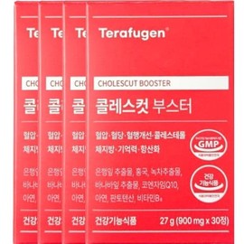 콜레스컷 부스터 900mg x 30정 x 4박스 60일분 Cholesterol Cut Booster 900mg x 30 tablets x 4 boxes 60 days supply