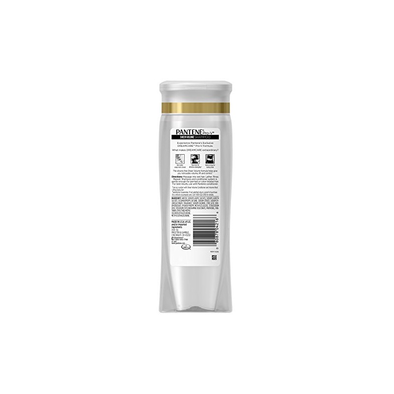 Pantene Pro-V Sheer Volume Shampoo, 12.6 fl oz