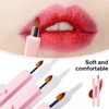 LELEVTXP Lip Brush Retractable Lipstick Applicator Portable Lipstick Brush for