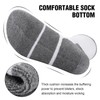 COOVAN Mens Cotton Crew Socks Moisture Wicking Cushioned Athletic Heavy