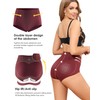 LEVAO Women Tummy Control Underwear, High Waisted Seamless Panties No