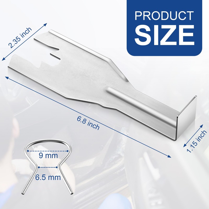 Gulfmew 1 Pcs 76951 Window Handle Removal Tool, 20 Pcs